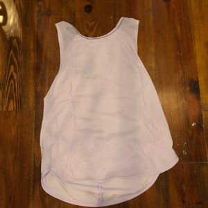LULULEMON TANK WITH TRIANGLE BACK